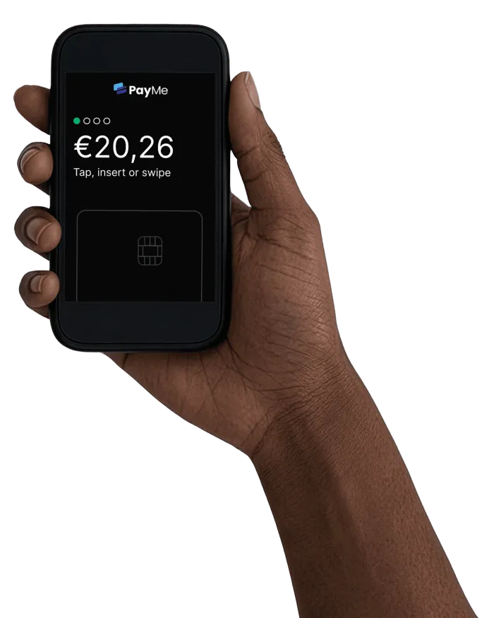 PayMe Pocket in hand